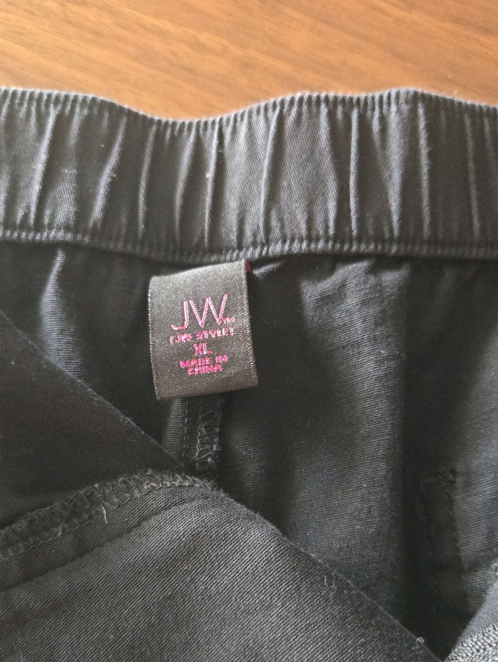 Black Women's JW Shorts - Elastic Waist